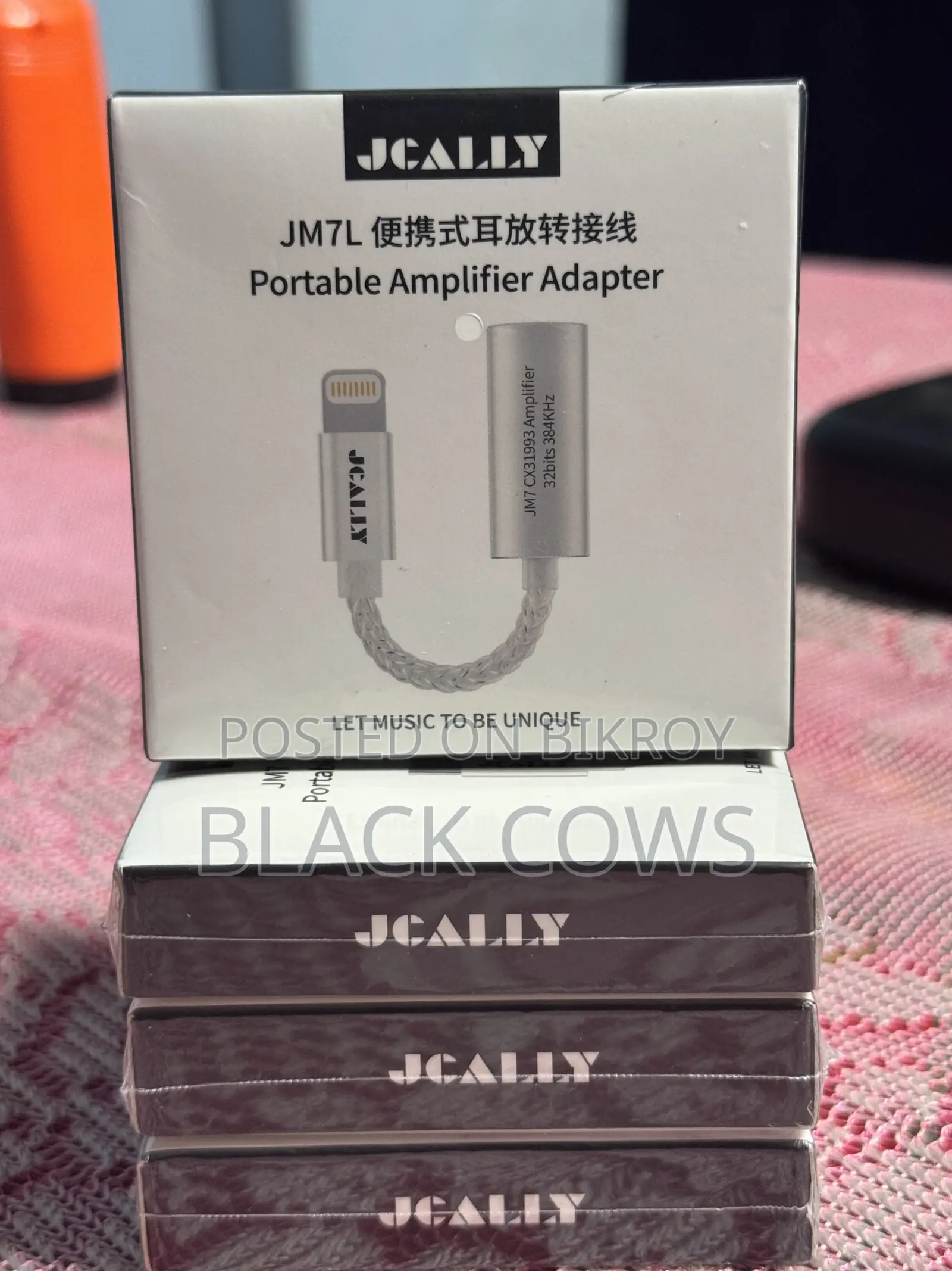 Jcally Jm7l Lightning to 3.5mm Digital Audio Dac Amp