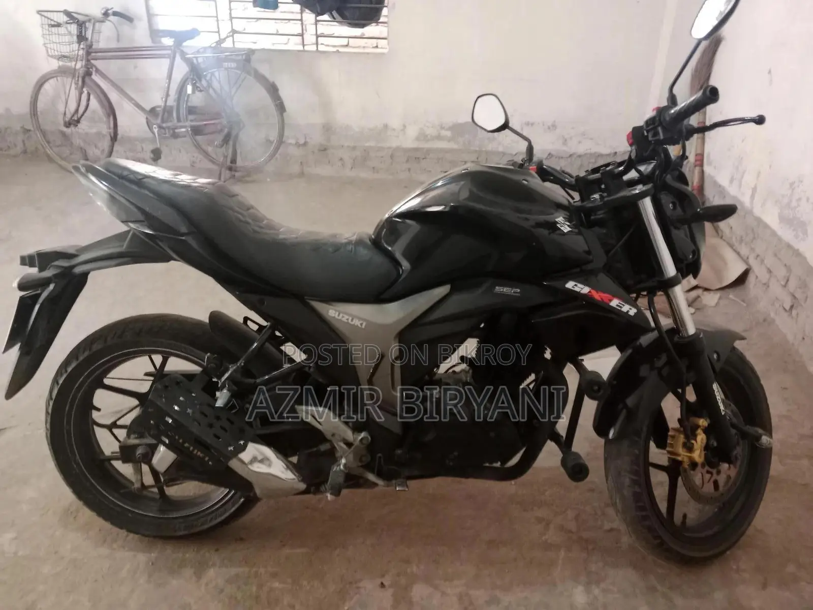 Suzuki Gixxer Monotone 2022 Black