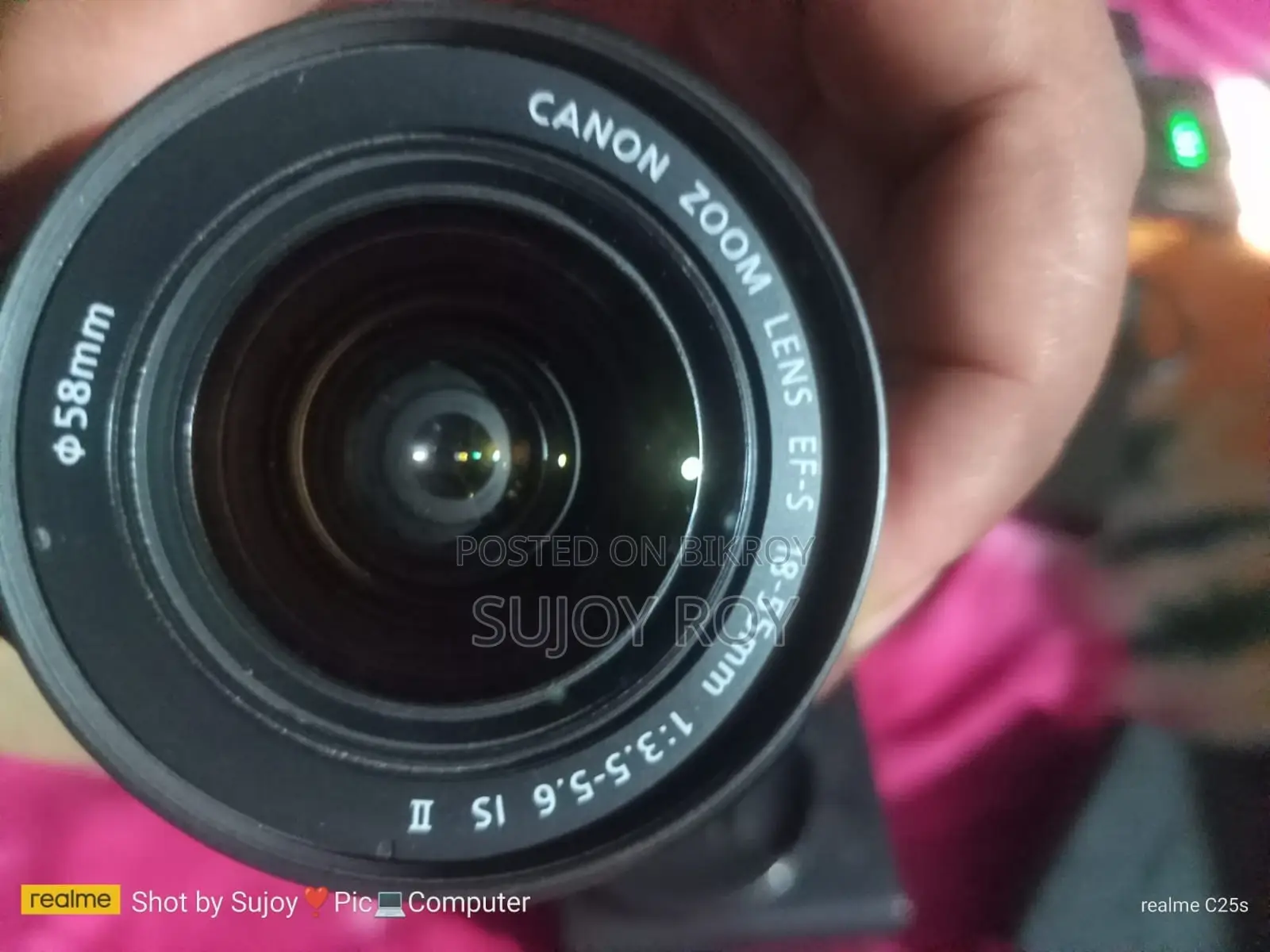 Canon 200d Ii With 50mm Prime Lens, 18-55 Kit Lens, Bag, Led Ligh