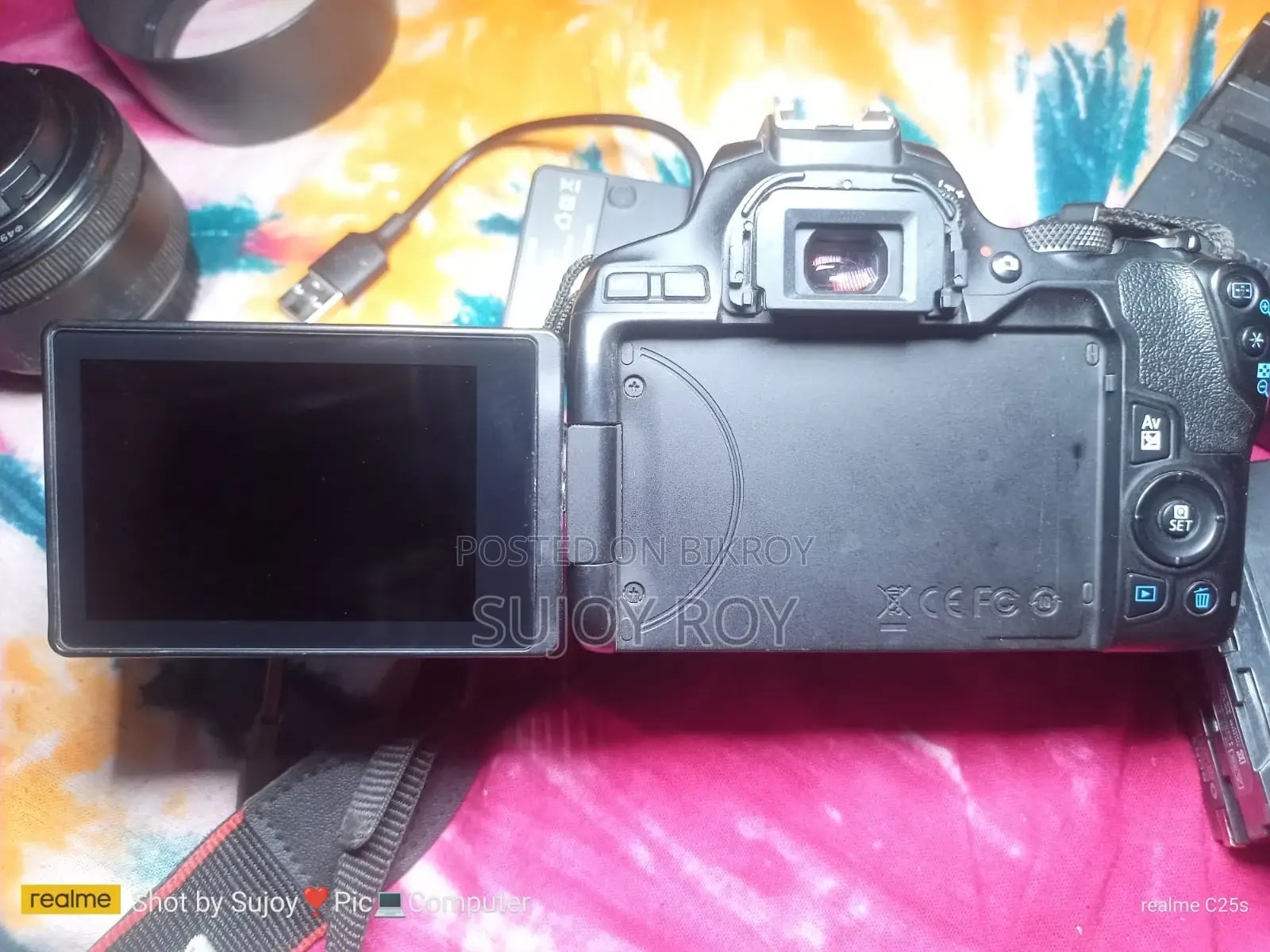 Canon 200d Ii With 50mm Prime Lens, 18-55 Kit Lens, Bag, Led Ligh