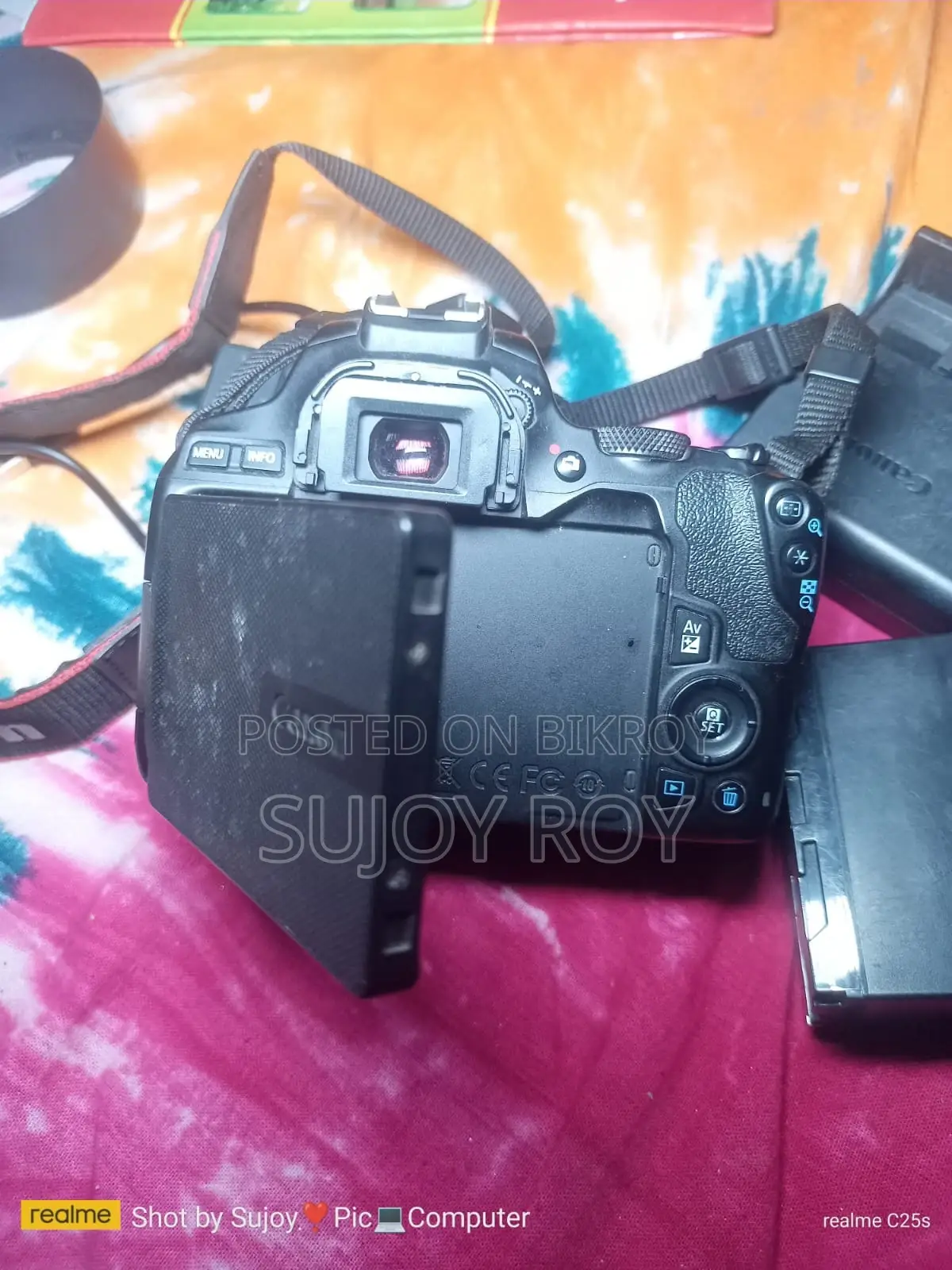 Canon 200d Ii With 50mm Prime Lens, 18-55 Kit Lens, Bag, Led Ligh
