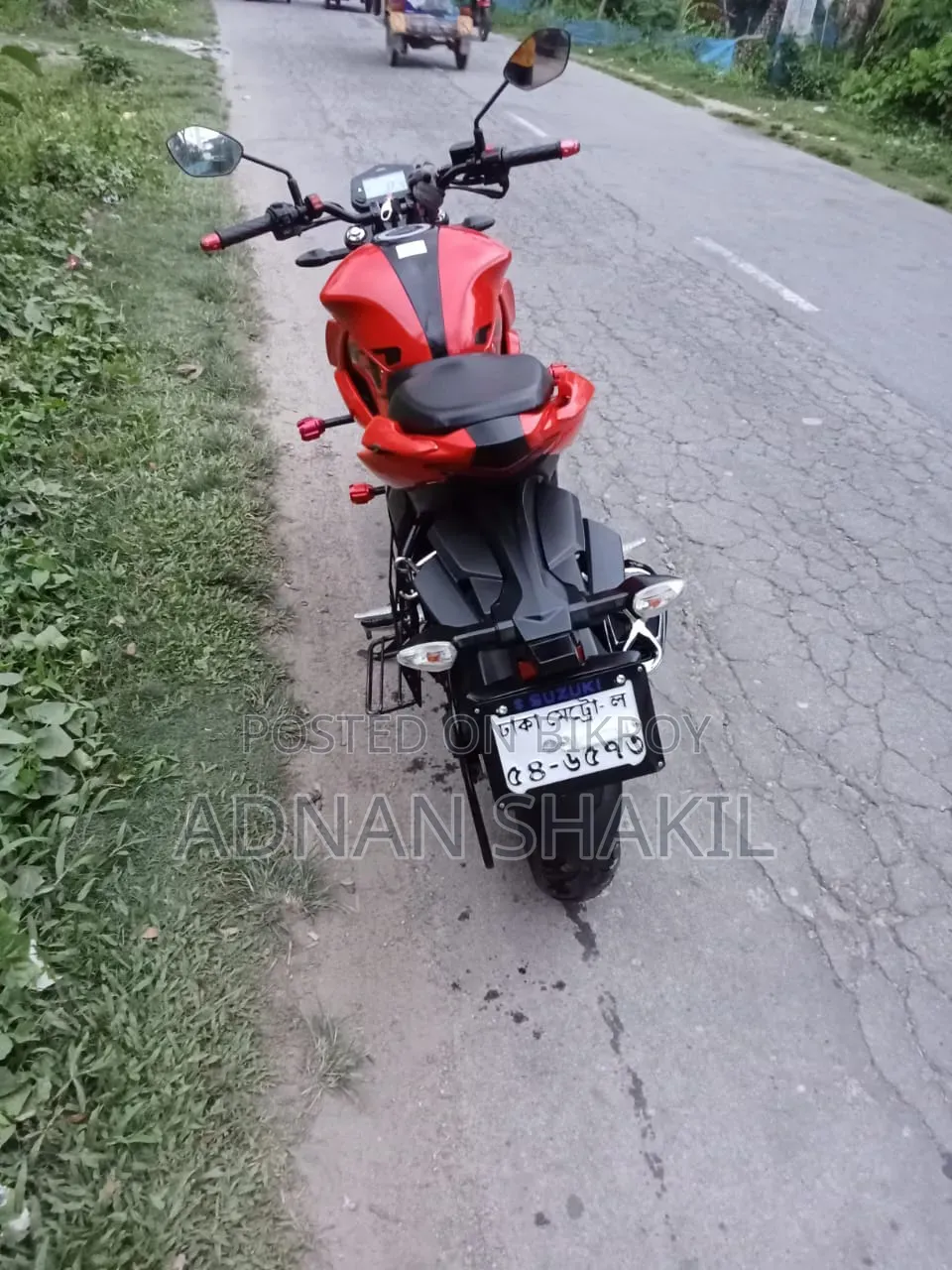 Suzuki Gixxer SF FI 2024 Red