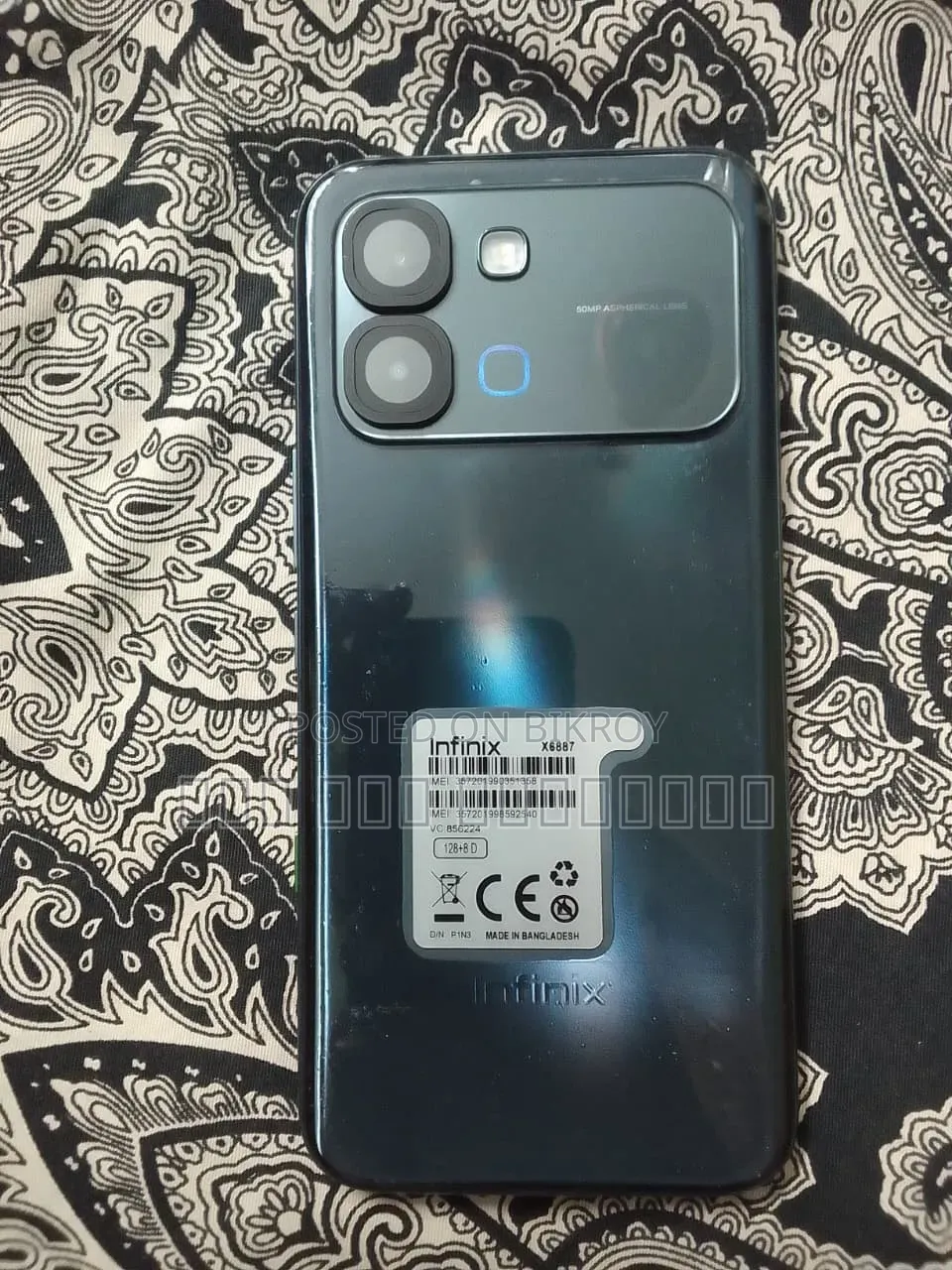 New Infinix Note Edge 128 GB Black