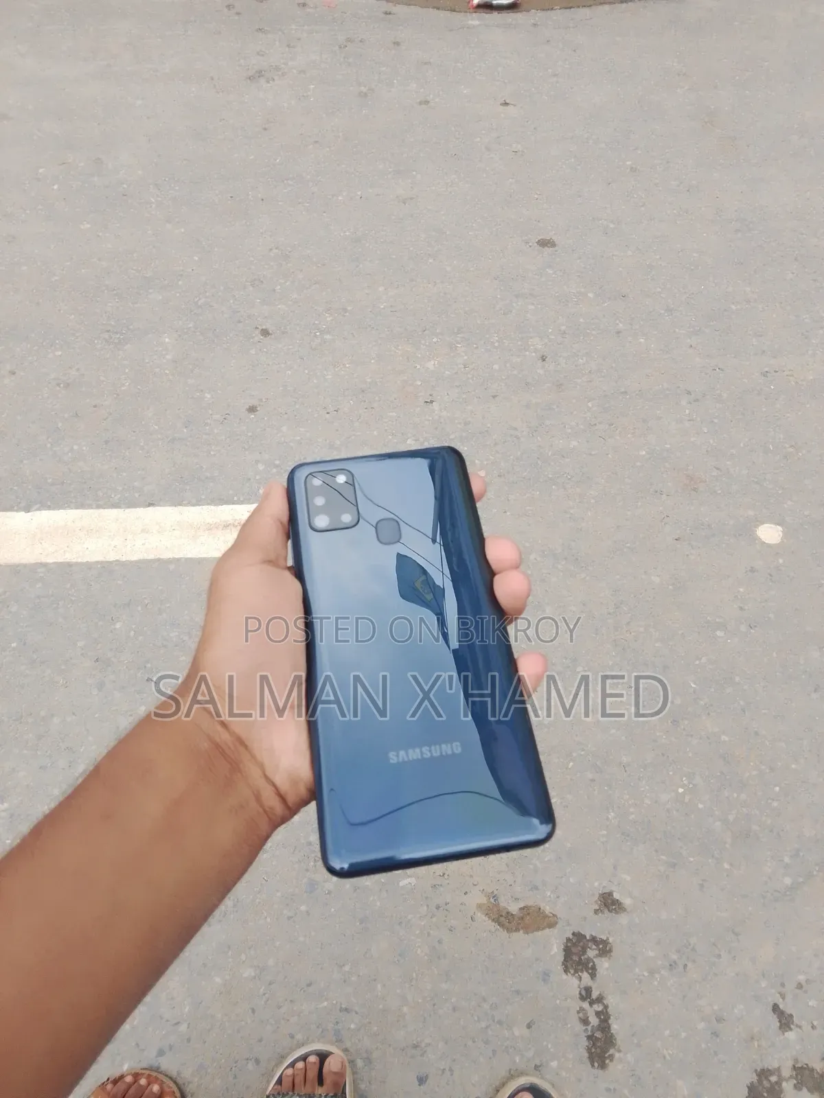 স্যামসাং গ্যালাক্সি এ২১এস ১২৮ জিবি কালো