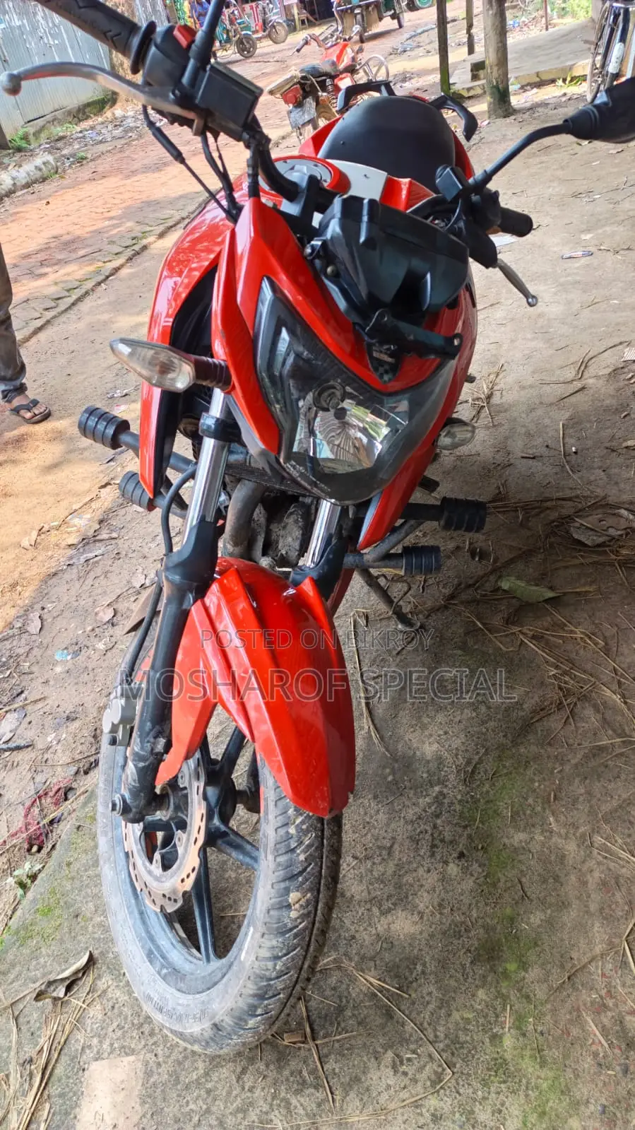 TVS Apache 160 4V 2020 Red