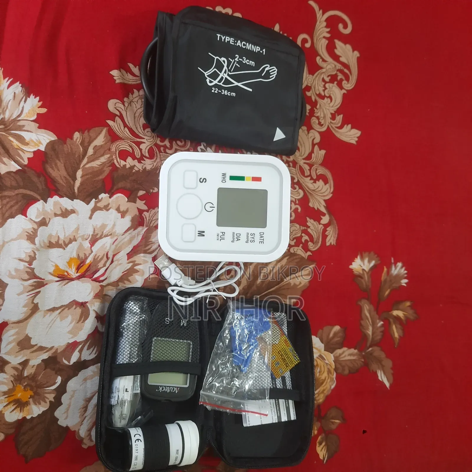 BP Machine and Blood Glucose Machine