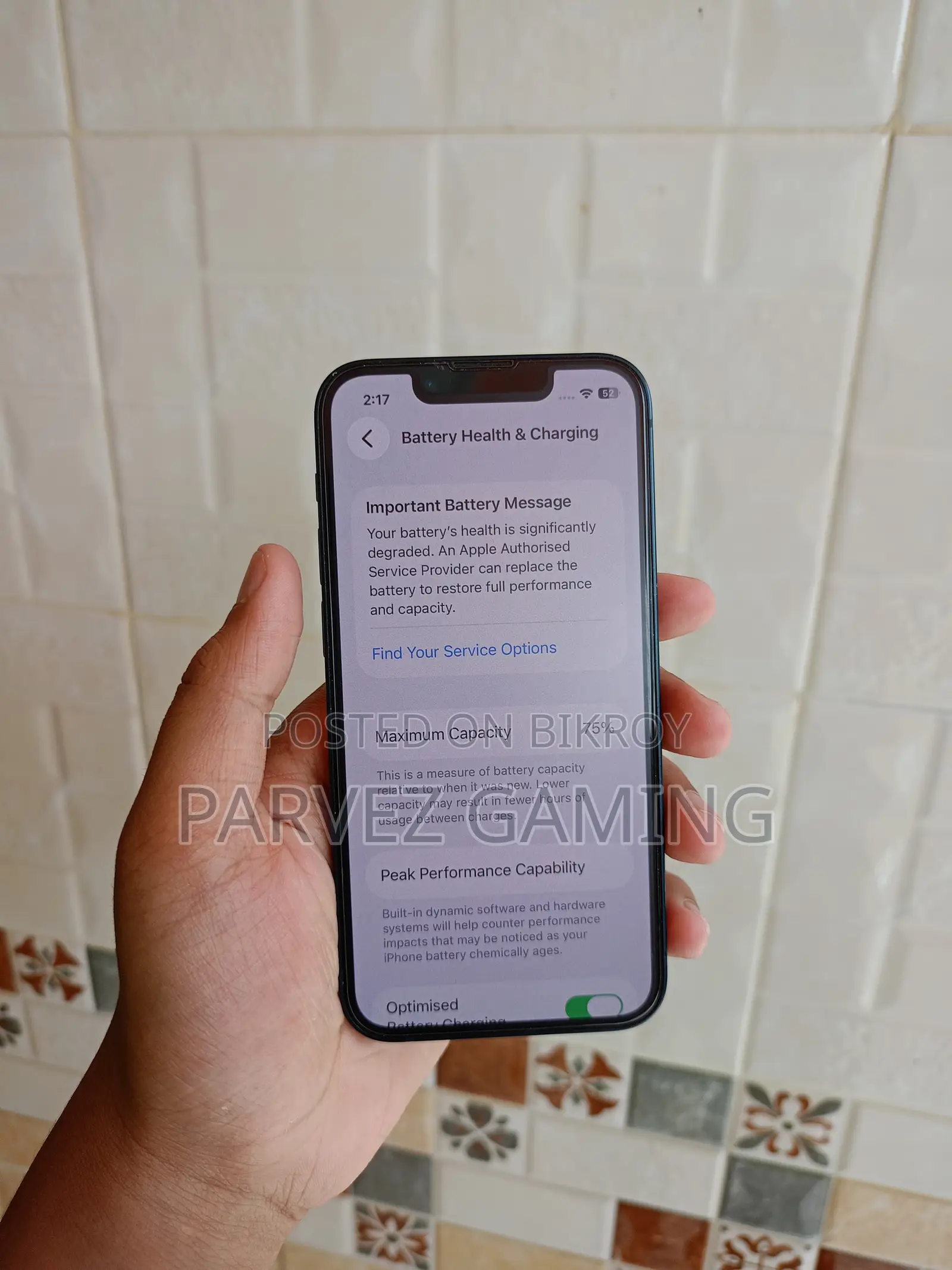 অ্যাপল আইফোন ১৩ মিনি ২৫৬ জিবি ব্লু