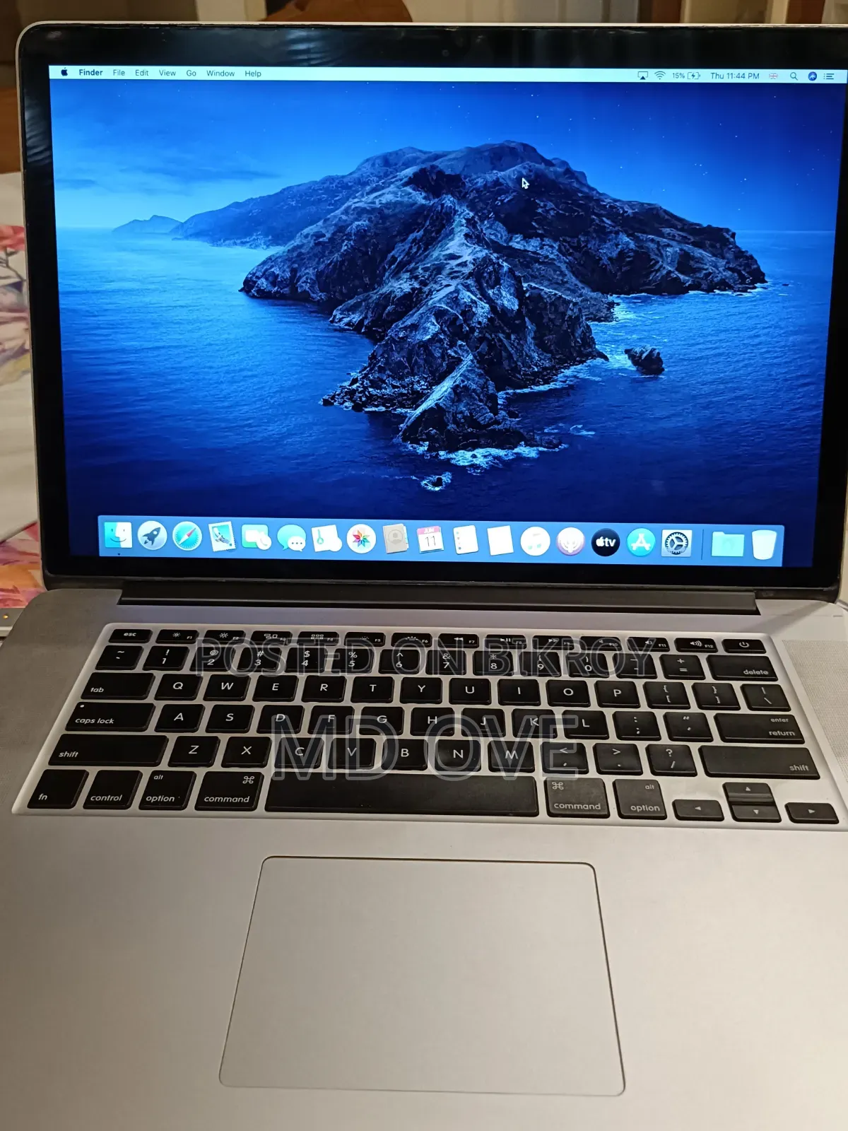Laptop Apple MacBook Pro 2012 8GB Intel Core I7 SSD 256GB