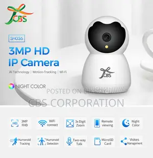 CBS Sh036 3MP FHD Indoor IP Doll Camera