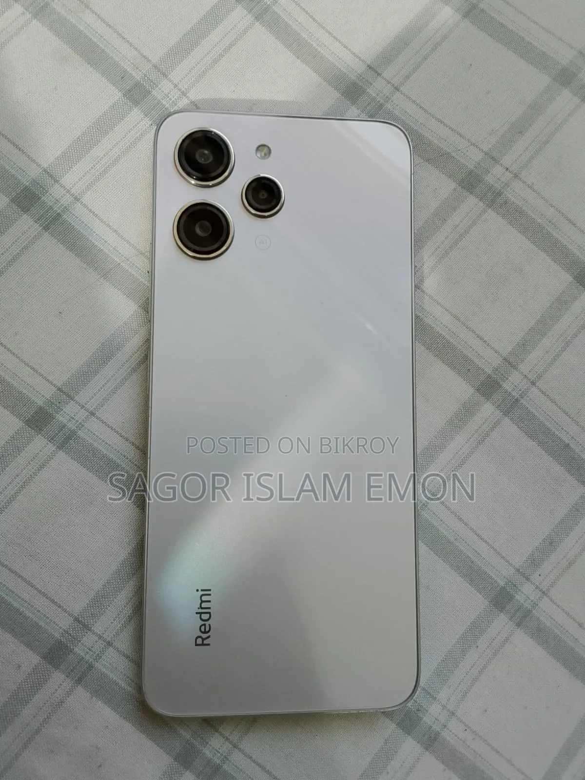 শাওমি রেডমি ১২ ১২৮ জিবি সিলভার