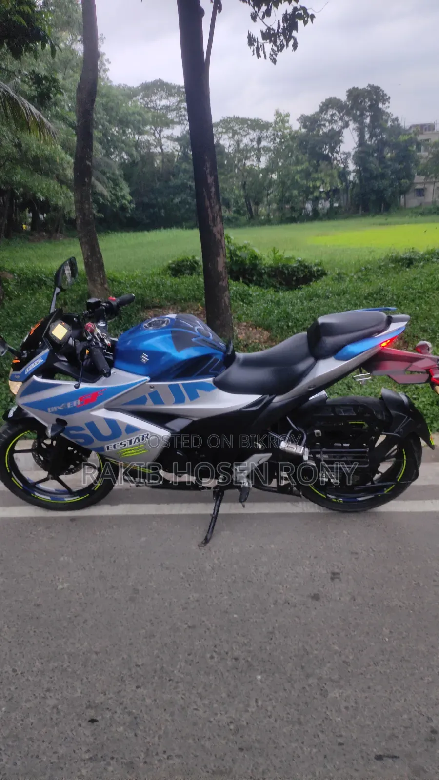 সুজুকি জিক্সার এসএফ এফআই ২০২৪ নীল