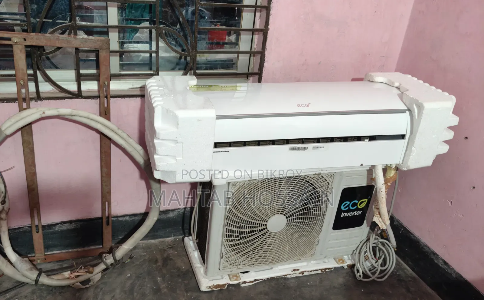 ইকো+ ইনভার্টার ১.৫ টন এসি ফুল সেটআপসহ
