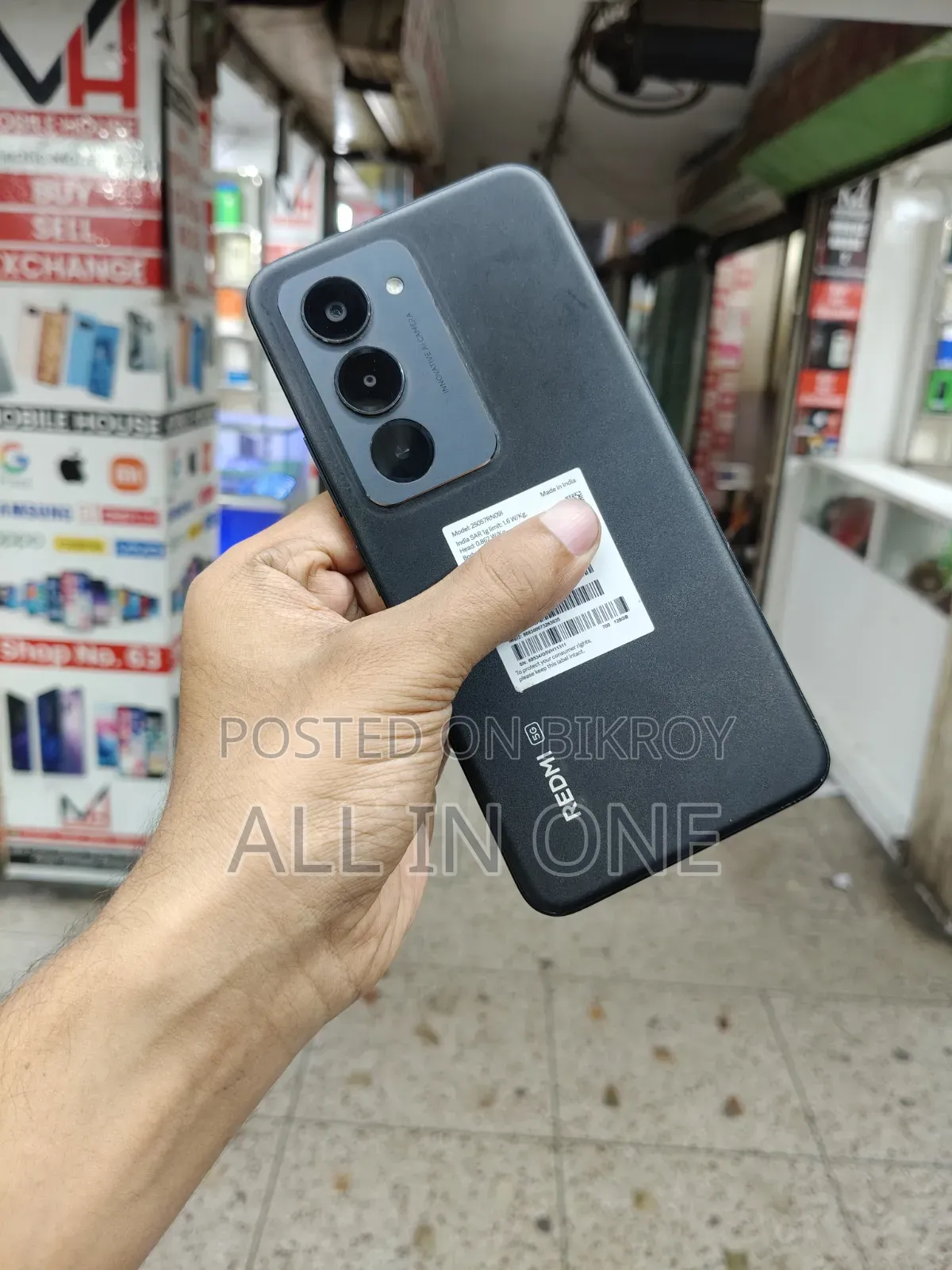 Xiaomi Redmi 15 5G 256 GB Black