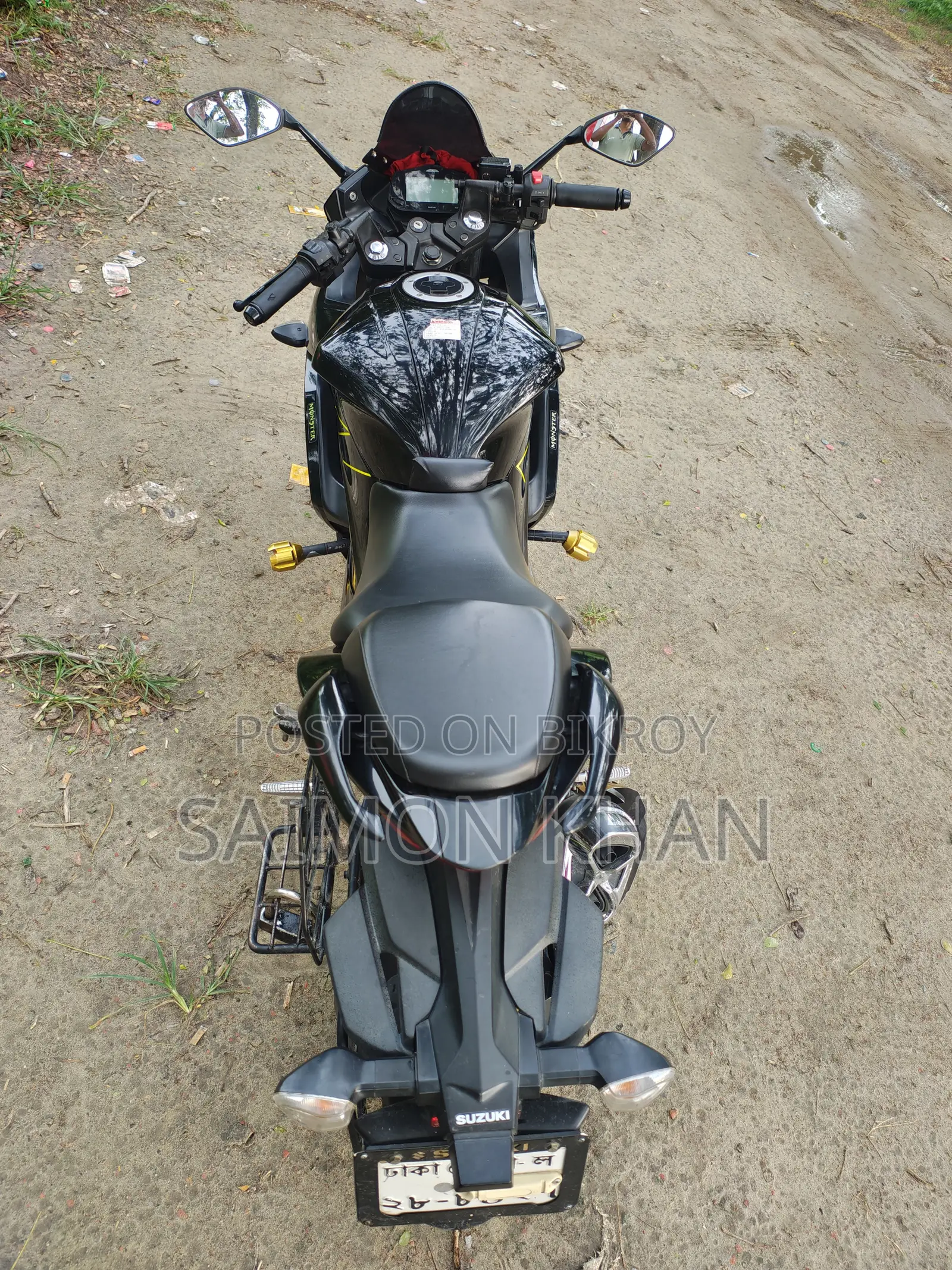 সুজুকি জিক্সার এসএফ ২০২৩ কালো