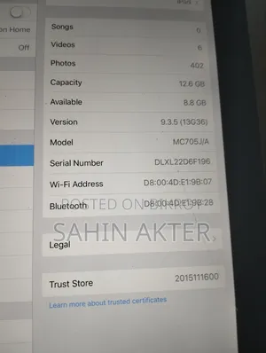 Apple 8 GB Gray