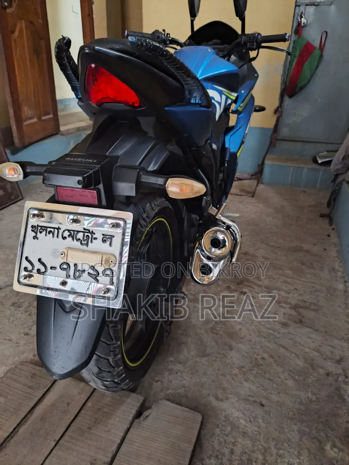 Suzuki Gixxer SF 2025 Blue