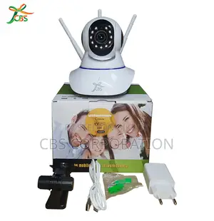 CBS 2MP Full HD 360° V380 3-Antenna WiFi + LAN Smart IP Doll Camera