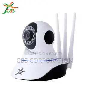 CBS 2MP Full HD 360° V380 3-Antenna WiFi + LAN Smart IP Doll Camera