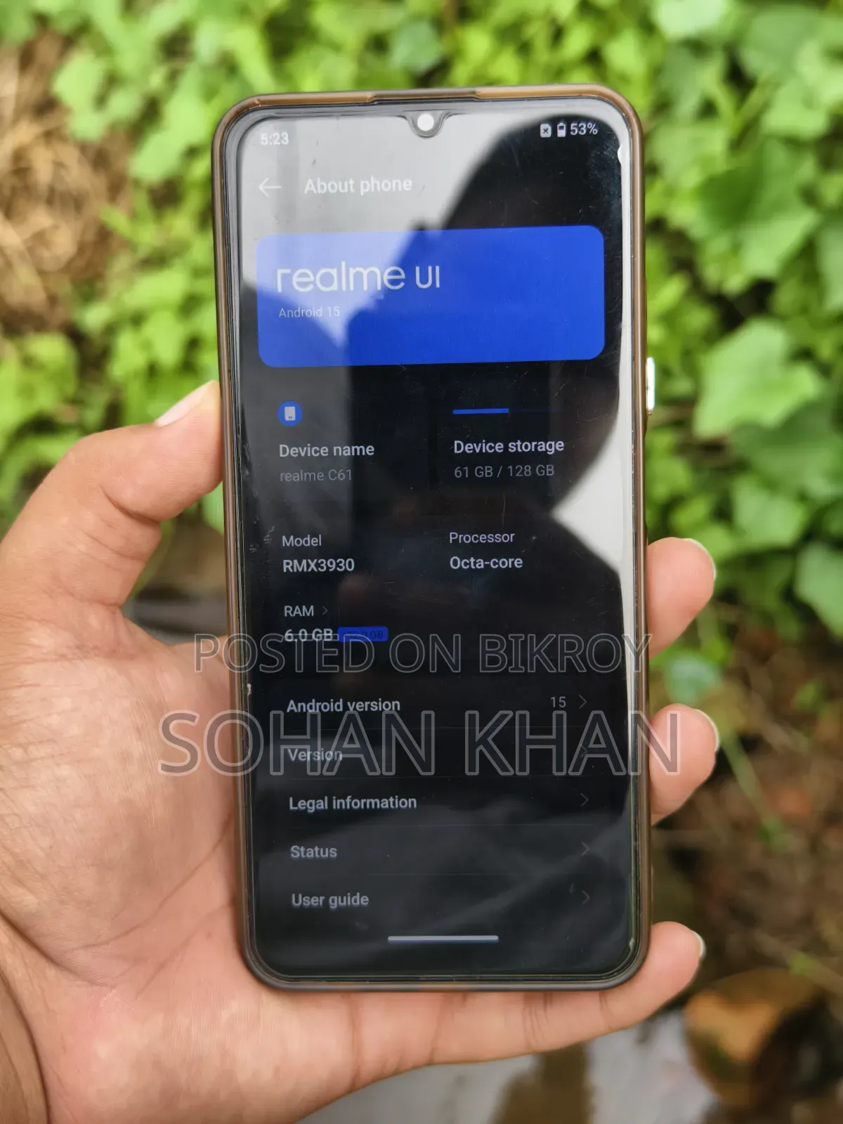 Realme C61 128 GB Green