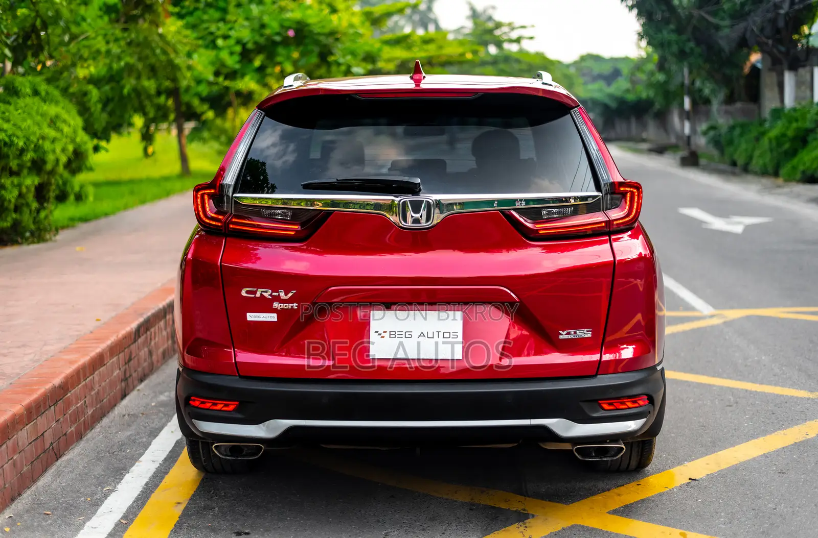 Honda CR-V 2022 Red
