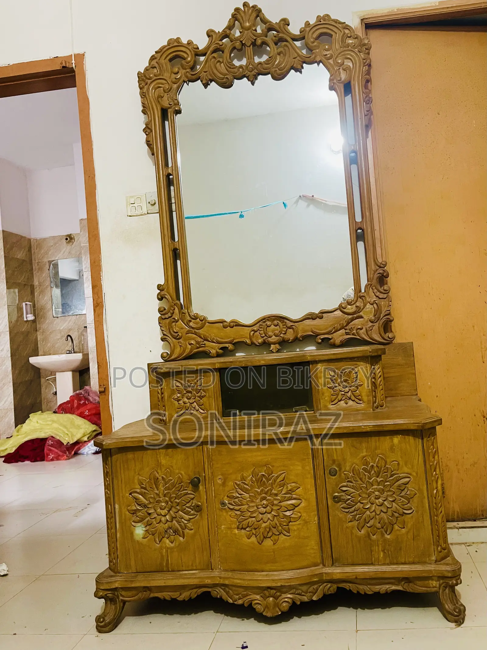 Teak Wood Dressing Table