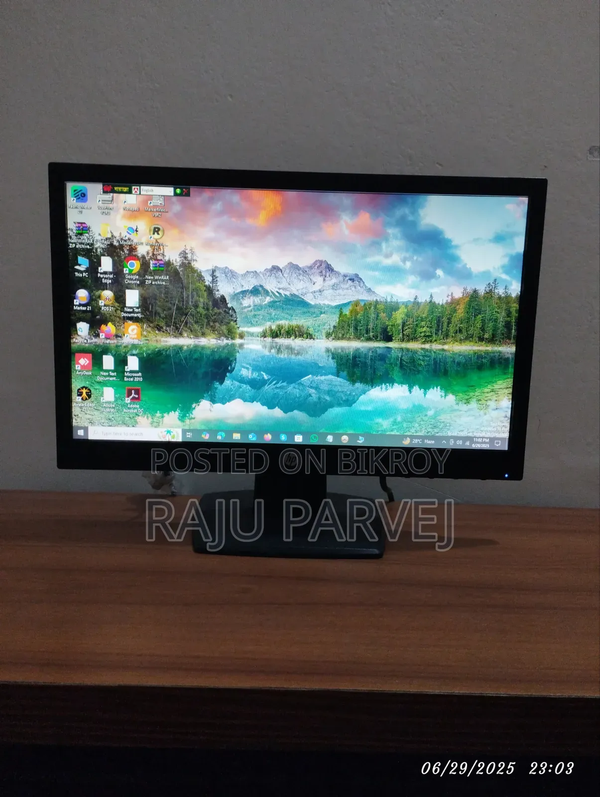 Desktop Computer Gigabyte GB-BACE-3010 8GB Intel Core I5 SSHD+SSD 500GB