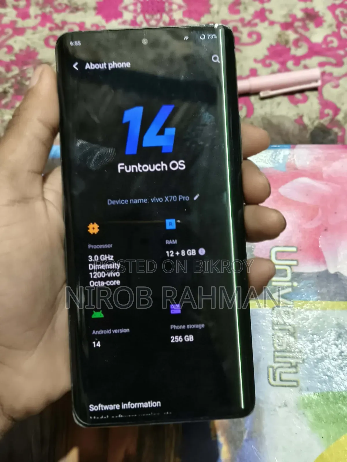 Vivo X70 Pro 256 GB Black