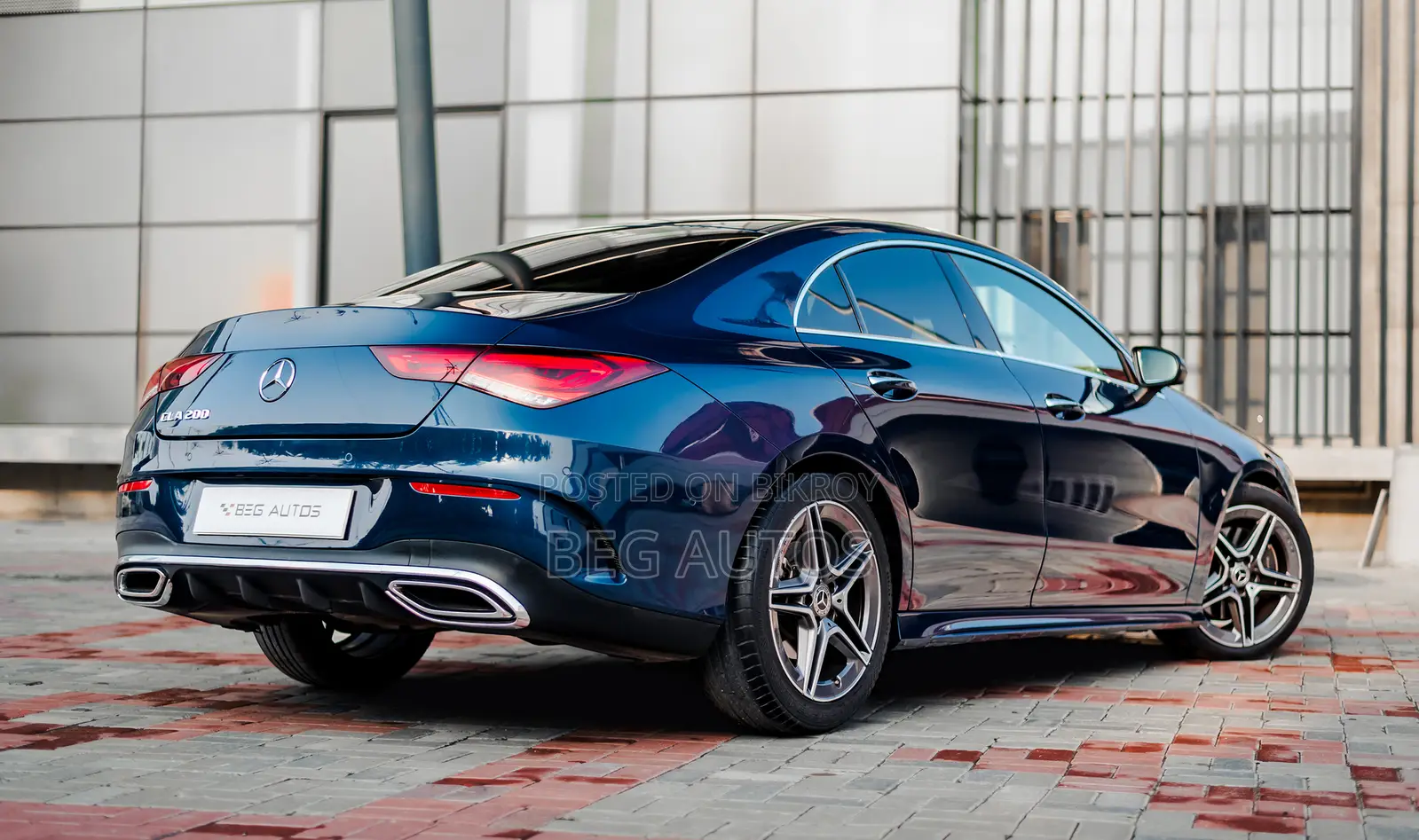 Mercedes-Benz CLA-Class CLA 200 D 4MATIC Sedan 2022 Blue