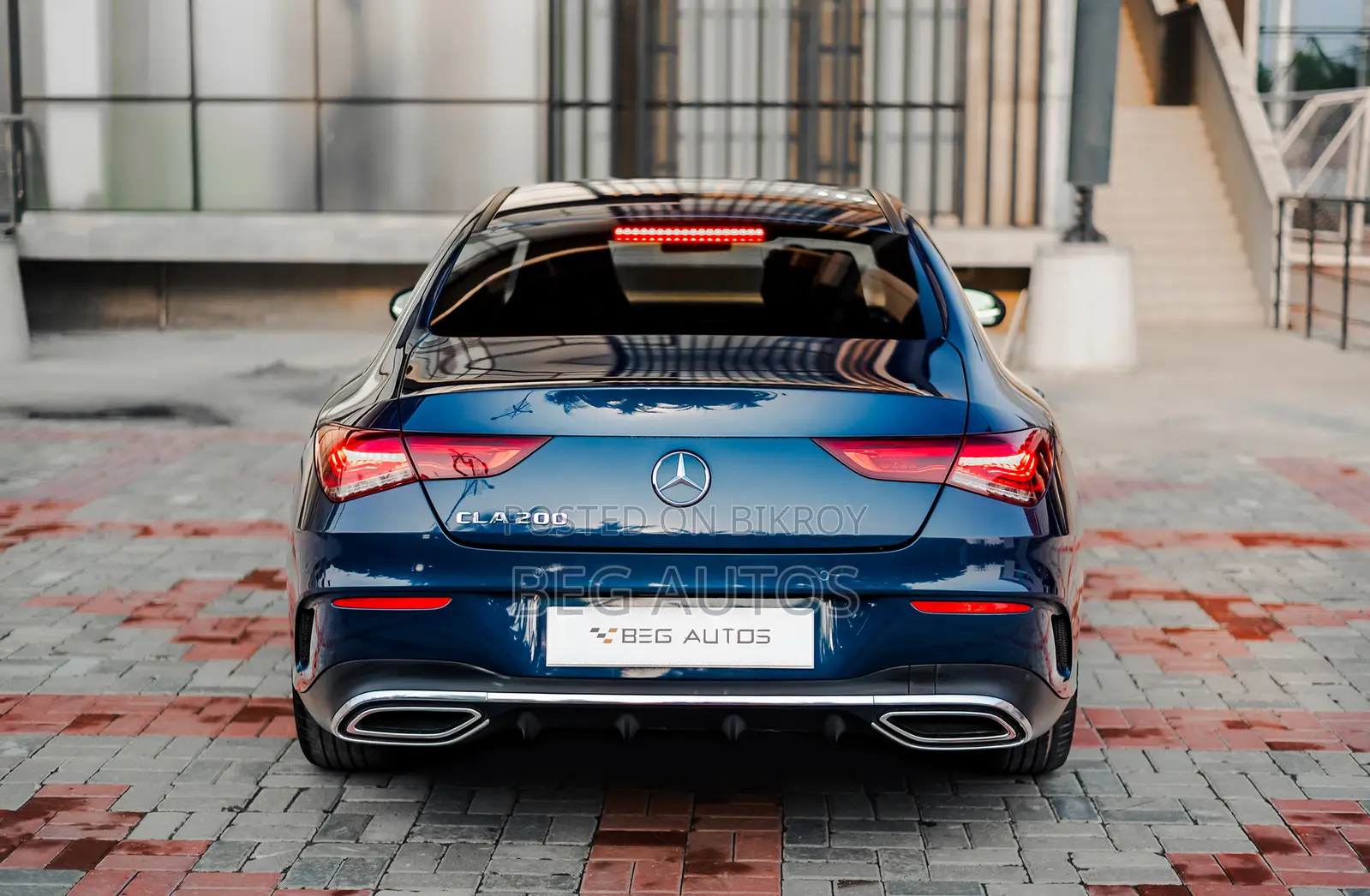 Mercedes-Benz CLA-Class CLA 200 D 4MATIC Sedan 2022 Blue