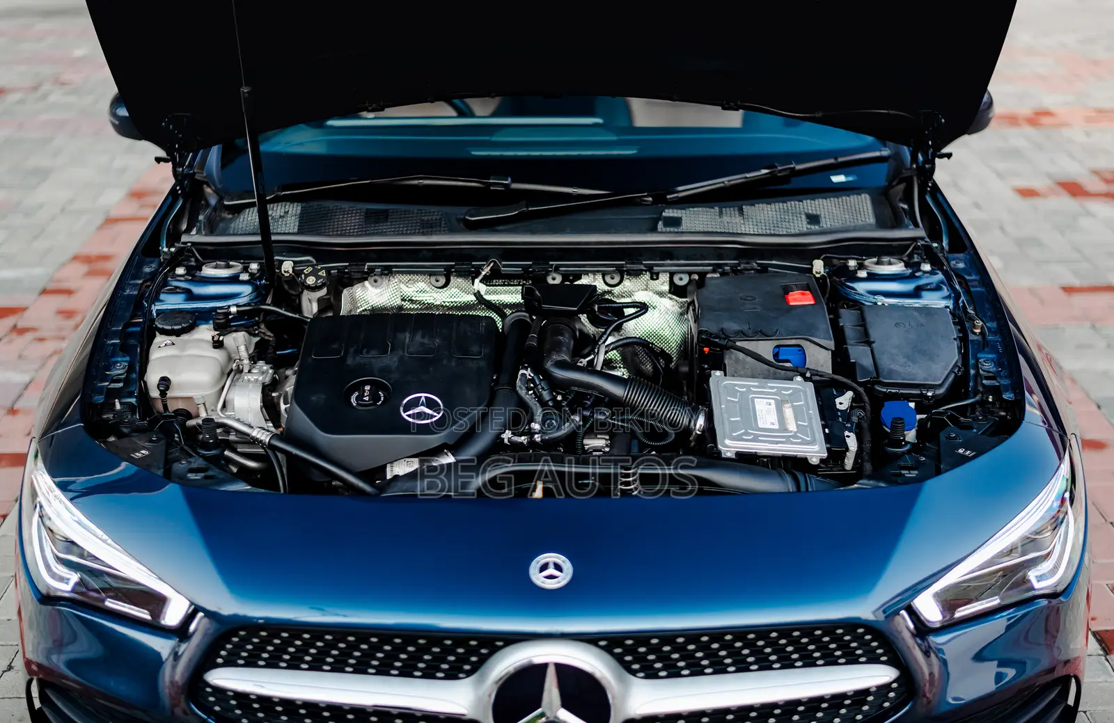 Mercedes-Benz CLA-Class CLA 200 D 4MATIC Sedan 2022 Blue