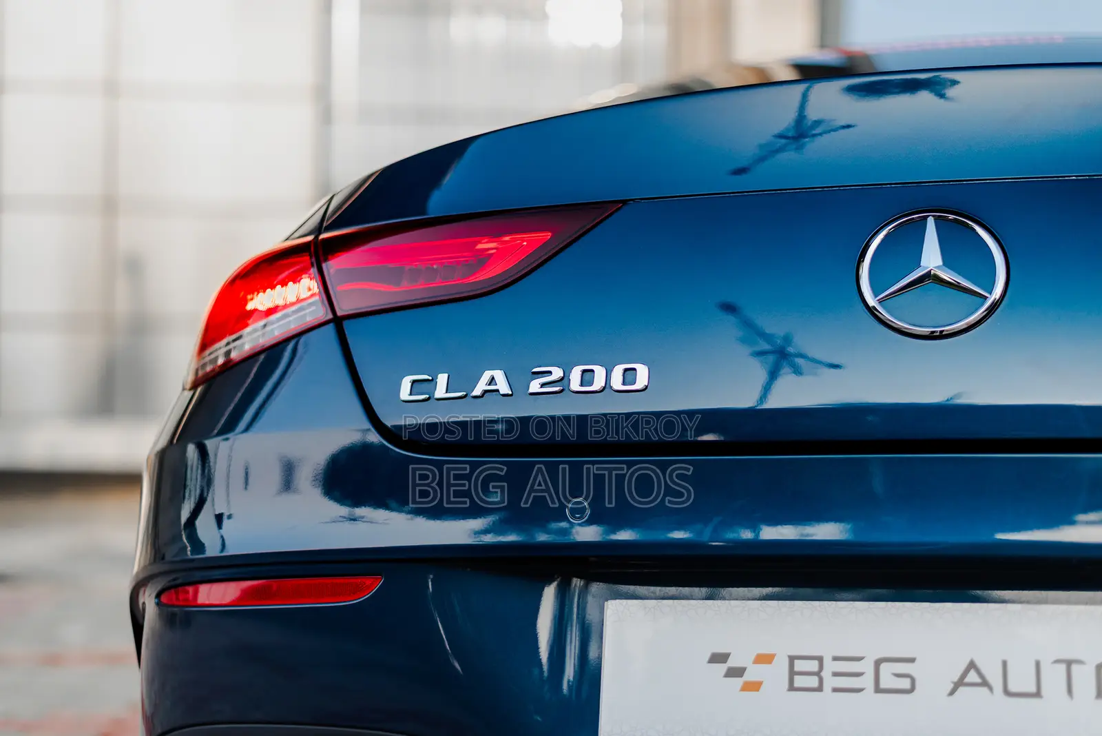 Mercedes-Benz CLA-Class CLA 200 D 4MATIC Sedan 2022 Blue