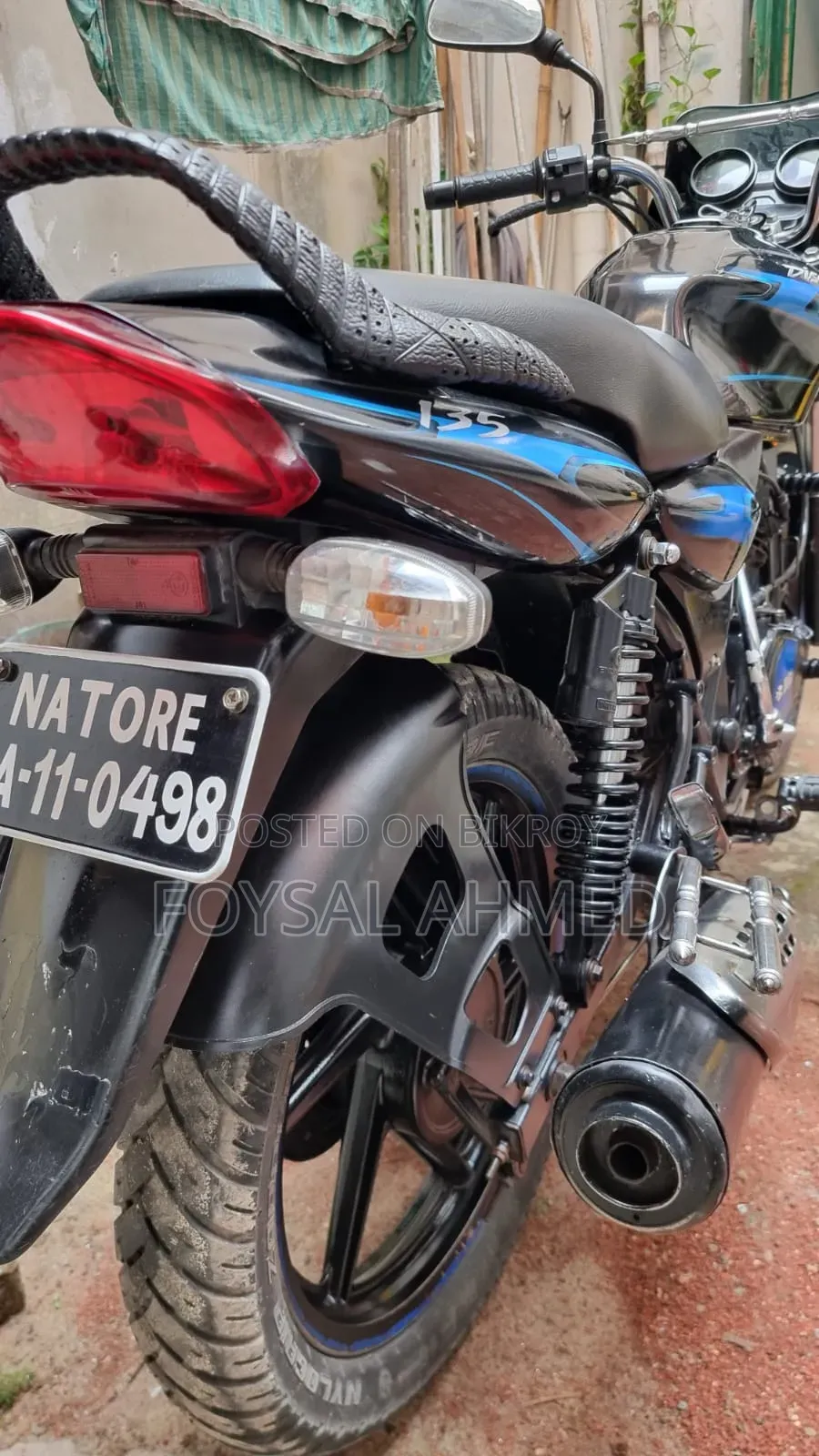 Bajaj Discover 135 2010 Black