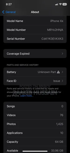 Apple iPhone XR 64 GB White