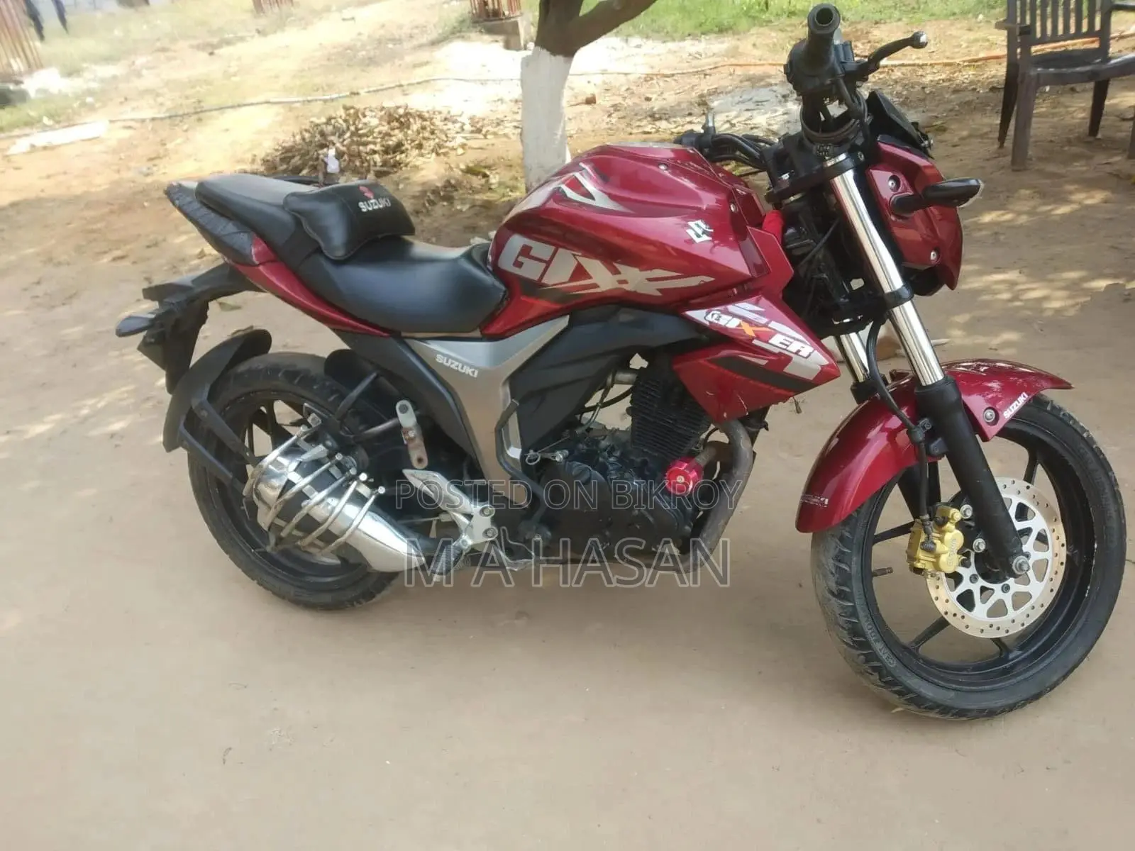 Suzuki Gixxer Monotone 2020 Red
