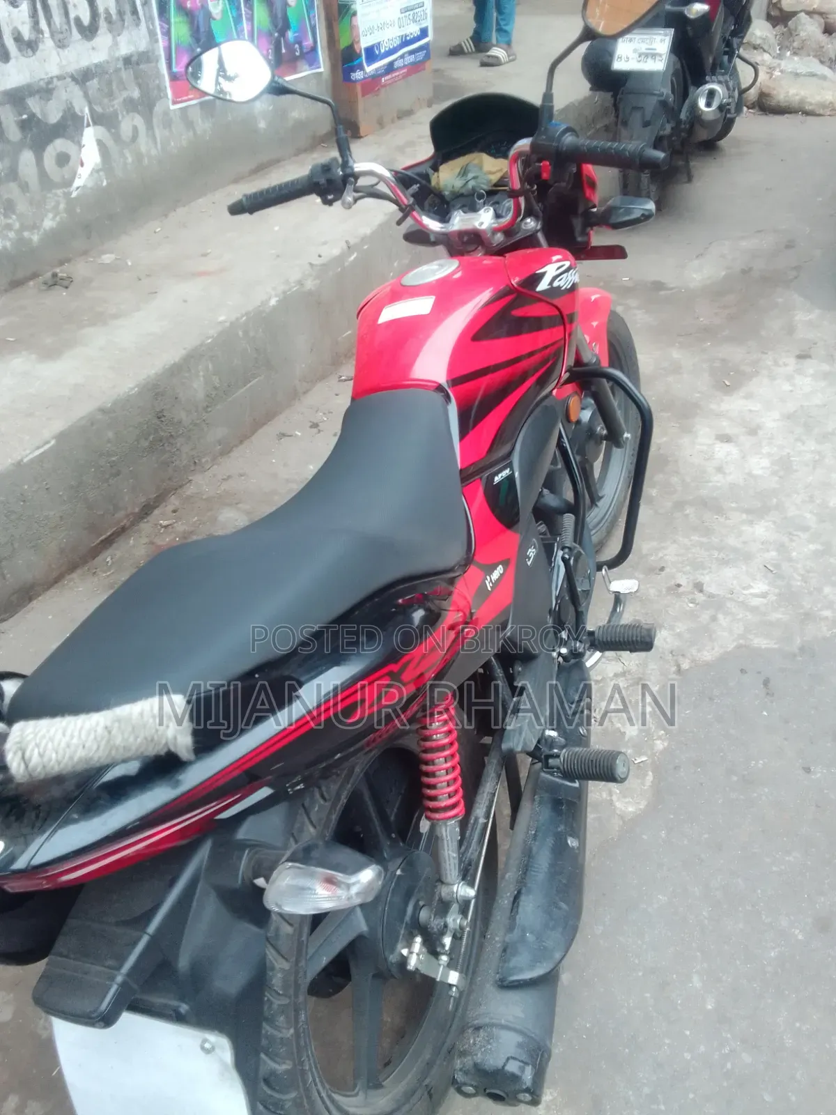 New Hero Passion Pro 2025 Red