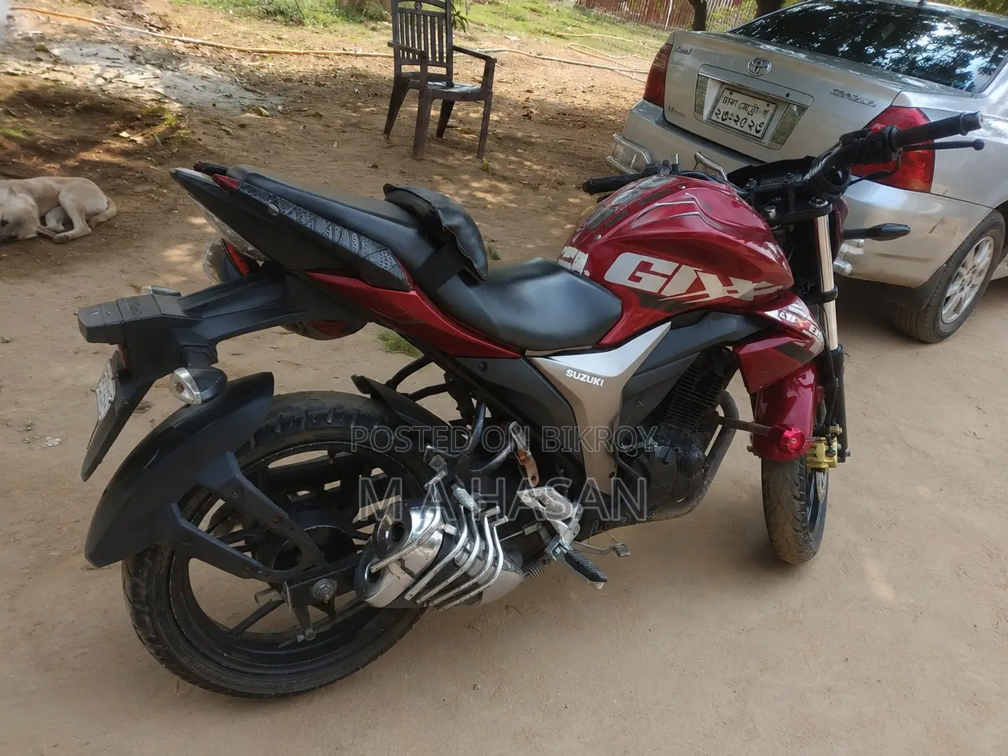 Suzuki Gixxer Monotone 2020 Red