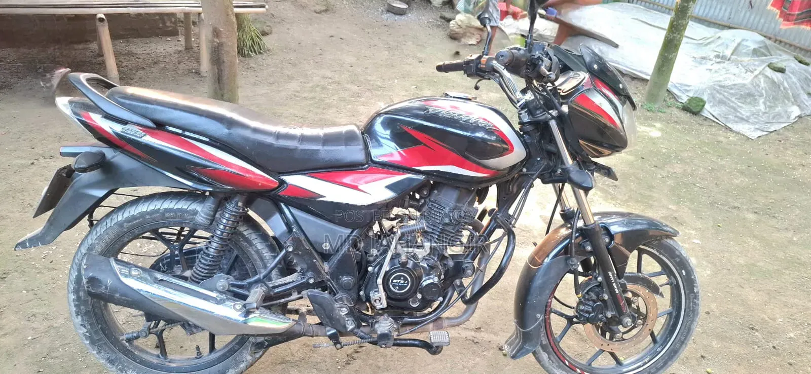 Bajaj Discover 150 2020 Red