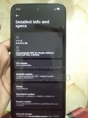 New Xiaomi Redmi 15 256 GB Black