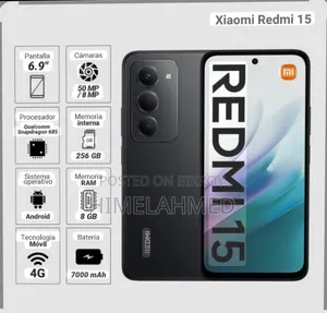New Xiaomi Redmi 15 256 GB Black