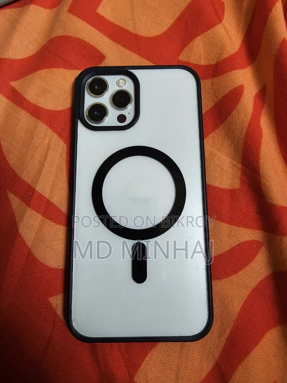 অ্যাপল আইফোন ১২ প্রো ম্যাক্স ১২৮ জিবি সিলভার