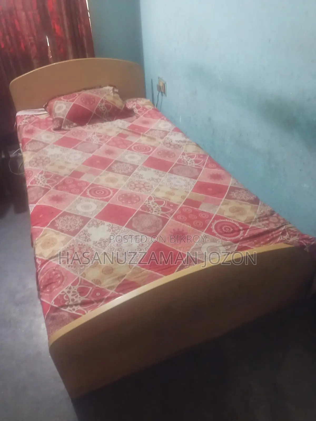 Otobi Single Bed With Mattress for Sale.