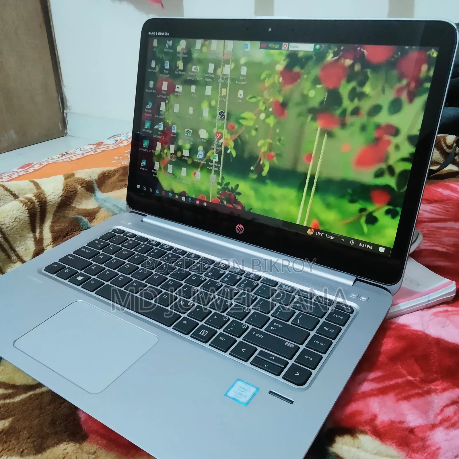 Laptop HP EliteBook 1040 G3 8GB Intel Core i5 HDD+SSD 256GB