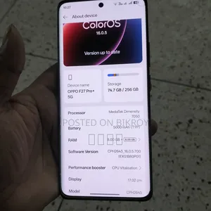 Oppo F27 256 GB Blue
