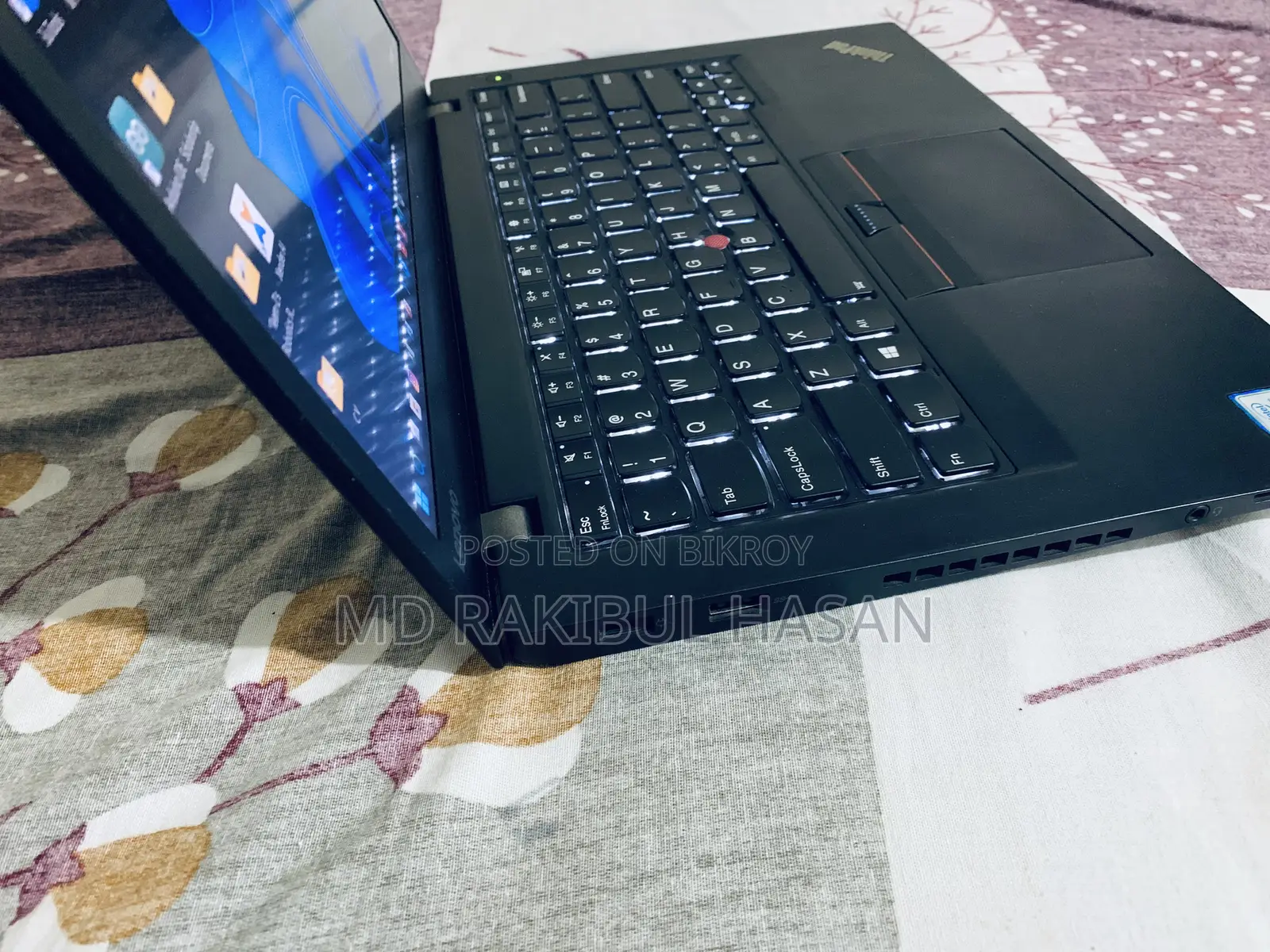 Laptop Lenovo ThinkPad T470s 8GB Intel Core I5 SSD 256GB