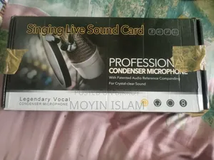 Condenser Microphone Setup