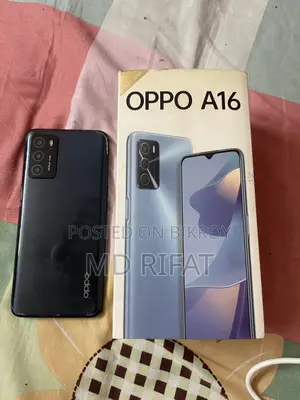 Oppo A16 ৩২ জিবি ব্ল্যাক