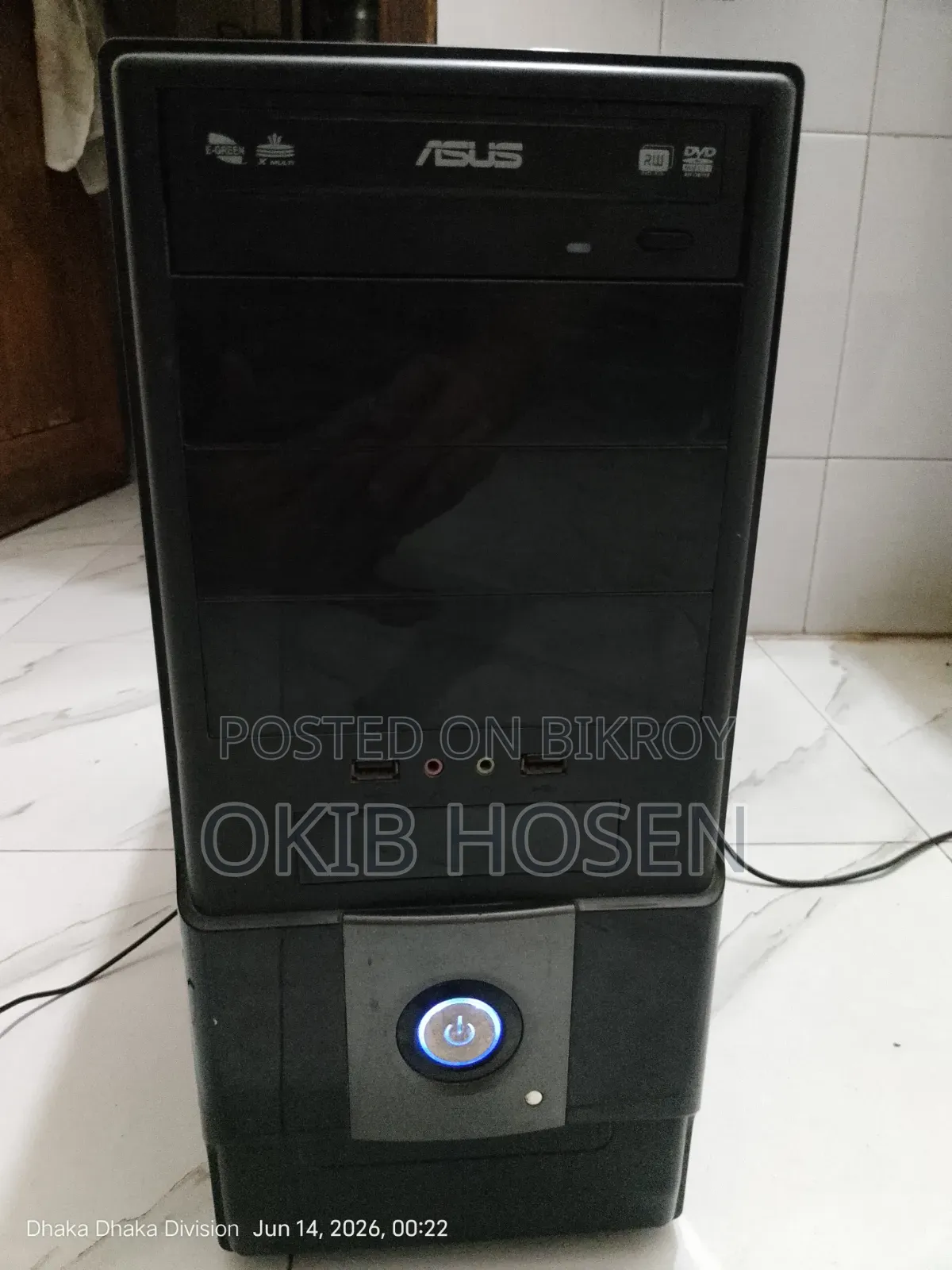 Desktop Computer Asus 6GB Intel Pentium HDD 500GB