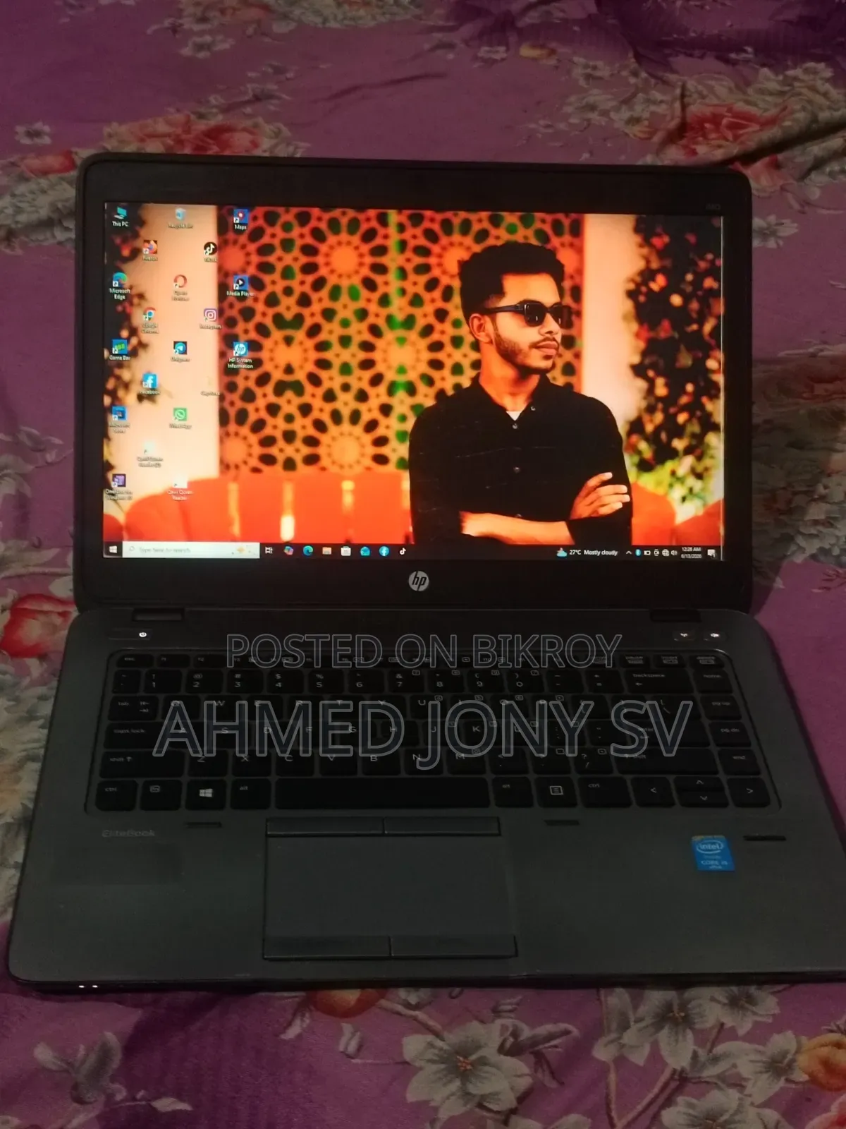 ল্যাপটপ ডেল ইন্সপিরন ১৫ ৭৫৬৬ ৮জিবি ইন্টেল কোর আই৫ এসএসডি ৫১২জিবি
