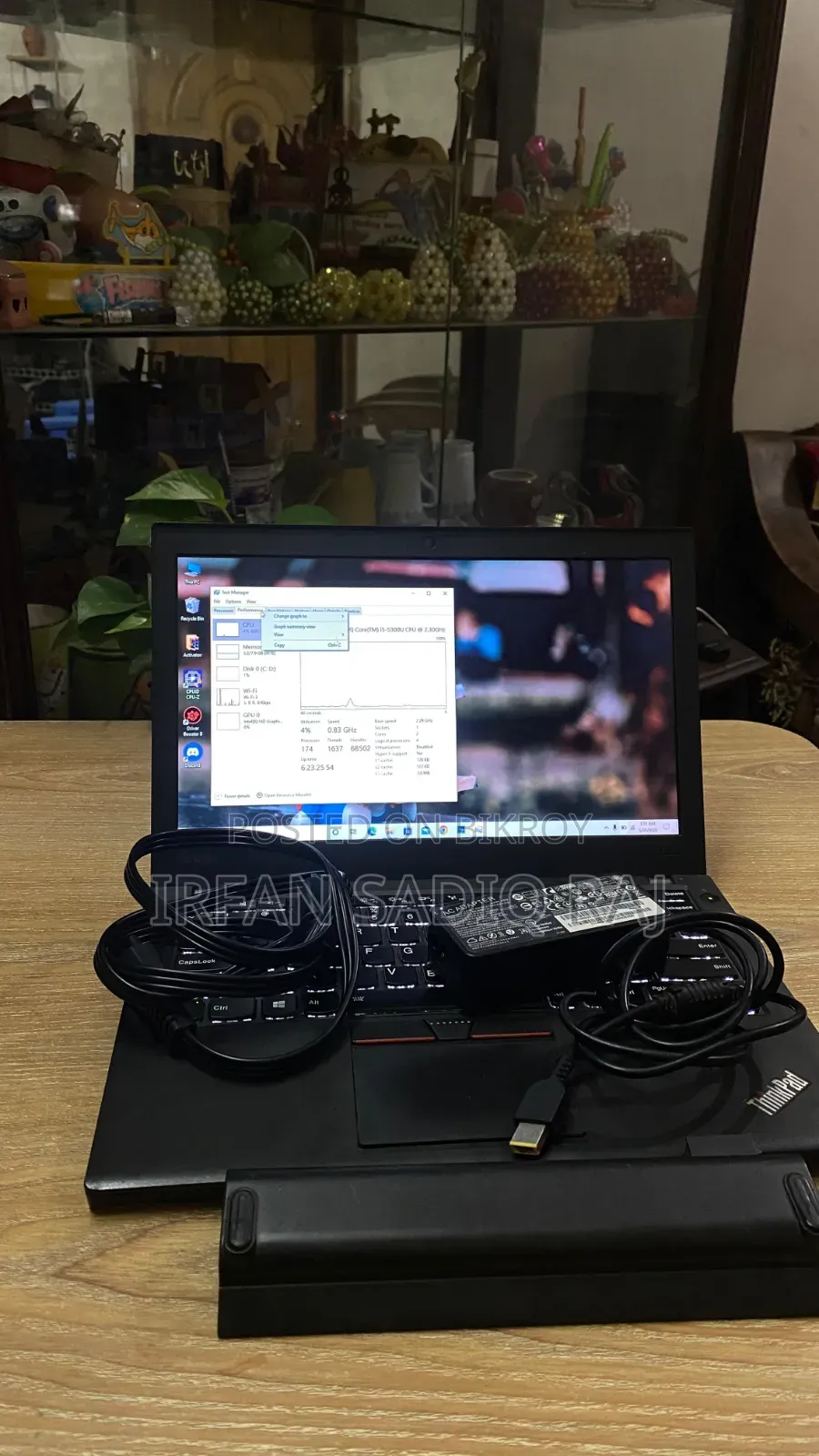 Laptop Lenovo ThinkPad X260 8GB Intel Core I5 SSD 256GB
