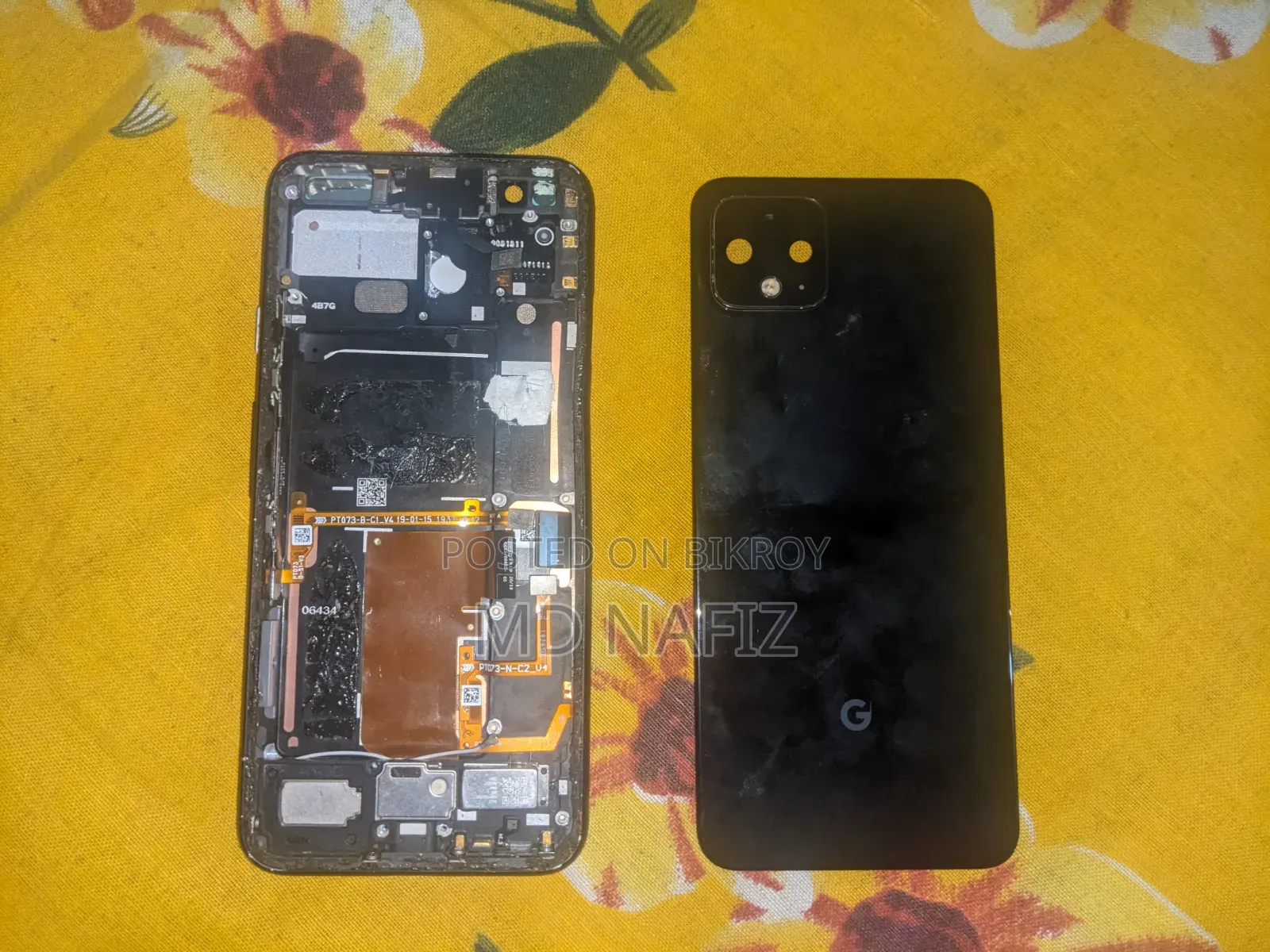Pixel 4 Original Body and Back Shell